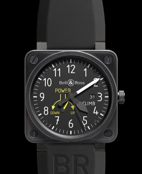 Bell & Ross Replica Watch BR 01 Climb AVIATION BR 01-97 CLIMB Balck PVD Steel